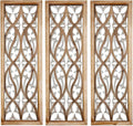 XIAOAIKA Hand Carved Boho Wood Wall Art by XIAOAIKA