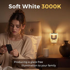 L LOHAS LED Night Light, Night Lights Plug into Wall, 3000K Soft White LED - Image 5