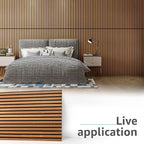 Art3d 4 Pack 47.2 x 23.6in. Wood Slat Acoustic Panels - Image 2