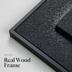 Large Framed 3D Textured Abstract Wall Art - Image 6
