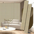 2 Pack Wood Panels for Wall, 106.3" × 11" Wood Slat Acoustic Panels for Wall by Ritollo