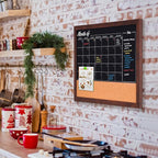 4 THOUGHT Chalkboard Calendar Corkboard Combo - Image 9