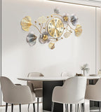 Clocks for Living Room, Large Wall Clock, 3D Silent Wall Clock, Retro Metal - Image 5