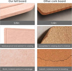 Lightomorrow Bulletin Board, 35 x 17 1/2 inches Felt Board - Image 6