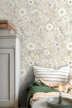 Wallpaper Peel and Stick Floral Wall Paper Removable Waterproof - Image 7