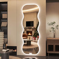 Hasipu Wavy Full Length Mirror by Whatssuitableisthebest
