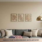 qmmp Modern Wooden Wall Sculptures - Image 3