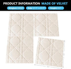 Velvet 3d wall panels for Interior wall Decor peel and stick, Soundproof - Image 3