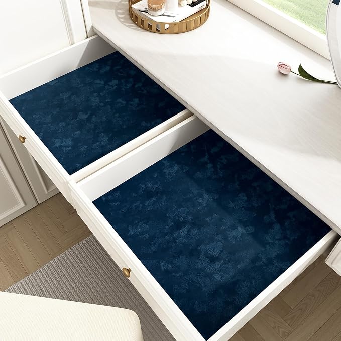 Wallercity Blue Velvet Wallpaper Textured Vitnage Peel and Stick Wallpaper - Image 6