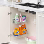 PUSDON 2-Pack Wide Hollowout Shower Caddy & Spice Rack, Wall Mount Bathroom - Image 7