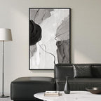 Extra Large Framed Abstract Wall Art - Image 5