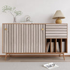 VEELIKE 15.7''x118'' Grey Wood Slats Wallpaper Peel and Stick Removable Wooden - Image 7