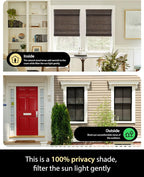 UNISHADES Cordless Bamboo Roman Shades - Image 2