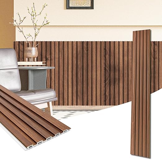 Art3d WPC Wainscoting Panels, Living Room by Art3d