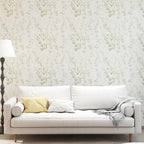 Timeet Floral Peel and Stick Wallpaper Botanical Wildflower Self Adhesive Wall - Image 3