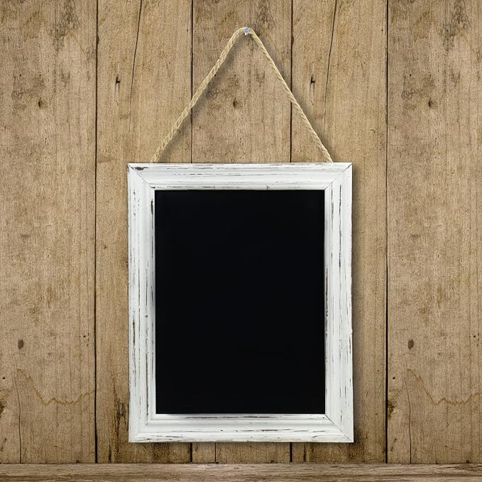 SANY DAYO HOME Rustic Wall Hanging Magnetic Chalkboard Signs 14 x 11 inches - Image 7