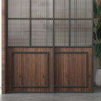 BOMENG Walnut Wood Contact Paper Roll Thick Brown Textured Wood Grain Peel and - Image 5