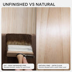 Homeforia 18 inch Wood Floating Shelves, High End Solid Natural Wood 18inch - Image 8