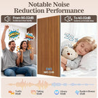 2 Pack Wood Panels for Wall, 47.24" x 23.81" Acoustic Wood Slat Wall Panel for - Image 4
