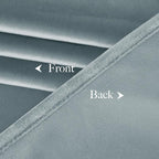 NICETOWN Stone Blue Room Darkening Curtains - Image 8