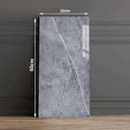 Haimin Wall Panels Peel and Stick 20 Pieces 23.6x11.8in Backsplash Marble Look - Image 9