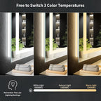 60"x36" LED Bathroom Mirror - Image 5