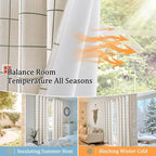 Lajode Linen Blackout Curtains for Living Room - Image 7