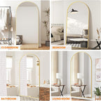TRAHOME Full Length Arched Mirror, Living Room, Dressing Room - Image 3