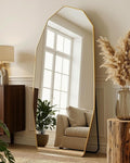 Antok Full Length Mirror, Free Standing Wall Mounted or Leaning Full Body Mirror by AntokMirror