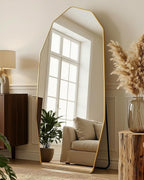 Antok Full Length Mirror, Free Standing Wall Mounted or Leaning Full Body Mirror by AntokMirror
