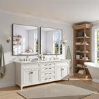 KOCUUY Bathroom Mirror 36"x40", Shatterpoof Large Vanity Mirror, Metal Framed - Image 5