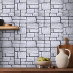 COMSTICKC 3D Faux Stone Wall Panel, Peel and Stick Tiles, Self-Adhesive PVC - Image 2
