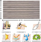 IZODEKOR 3D Wood Effect Wall Panels - Image 4