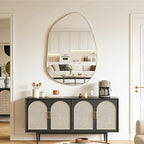 Irregular Wall Mirror Asymmetrical Mirror, Decorative Modern Mirror, Tempered - Image 7