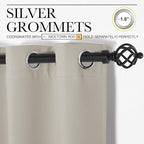 NICETOWN Room Divider Curtain Screen Partitions, Basement Hospital Medical - Image 2