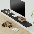 Vivelove 72 Inches Floating Shelves Wall Mounted, Living Room, Home Decor - Image 2