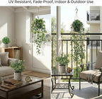 5 pcack Fake Hanging Plants for Wall Home Room Office, Small Fake Plants Decor - Image 8