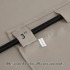 RYB HOME Blackout Curtains for Bedroom, Window Shades Thermal Insulating - Image 6