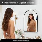 SCWF-GZ 30x20 Arch Mirror Rectangle Wall Mounted Hanging or Against Wall - Image 7