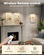 EZVALO Picture Light for Wall, Rechargeable 2400mAh Battery Lights Wireless - Image 2
