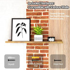 Floating Shelves for Wall Decor, Long Wall Mounted Storage Shelf for Bedroom - Image 5