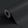 FUKU MON 23.6" X 393" Dark Gray Wallpaper Peel and Stick Contact Paper Solid by MeetyourallDIYneeds