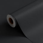 FUKU MON 23.6" X 393" Dark Gray Wallpaper Peel and Stick Contact Paper Solid by MeetyourallDIYneeds
