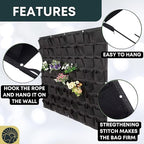 SunVara Vertical Wall Planter 64 Pockets Living Wall Garden - Image 7