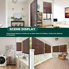 Bamboo Blinds for Interior Windows, Custom Roller Shades for Indoor Window and - Image 6