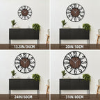 Large Wall Clock for Living Room Decor, 16 Inch Non Ticking Silent, Battery - Image 2