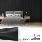Art3d 4 Pack 47.2 x 23.6in. Wood Slat Acoustic Panels - Image 2