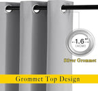 NICETOWN Blackout Curtain for Sliding Glass Door - Image 2