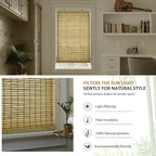 LazBlinds Cordless Bamboo Blinds, Roll Up Shades - Image 4