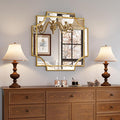 Kelly Miller Gold Framed Mirror by KellyMiller